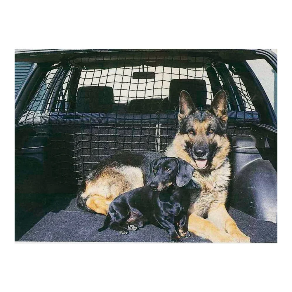 DIVISORIO IN RETE ELASTICA PER AUTO MAGLIE LARGHE TRASPORTO CANI E GATTI ANIMALI - TrAdE Shop Traesio