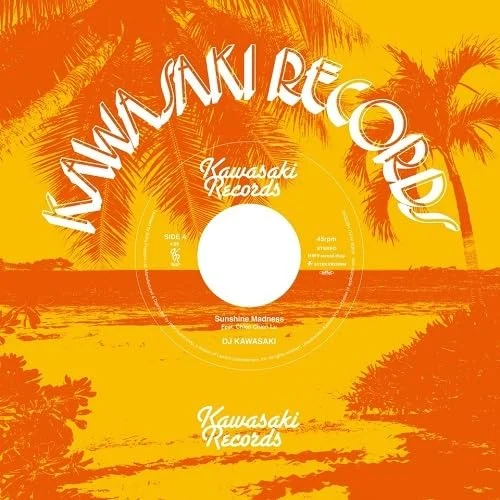 DJ KAWASAKI Sunshine Madness feat Chien Chien Lu vinile 7 pollici LP analogico