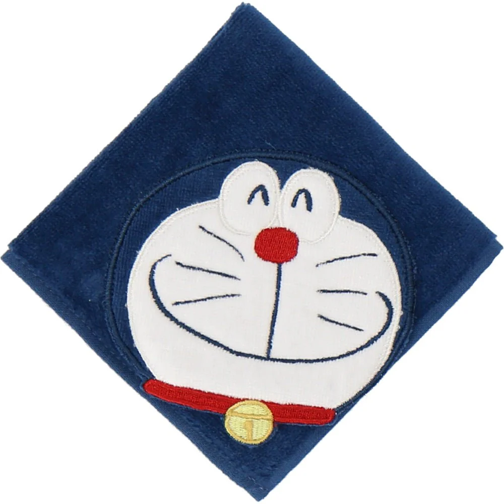 Doraemon Asciugamano Blu Navy 30x30 cm