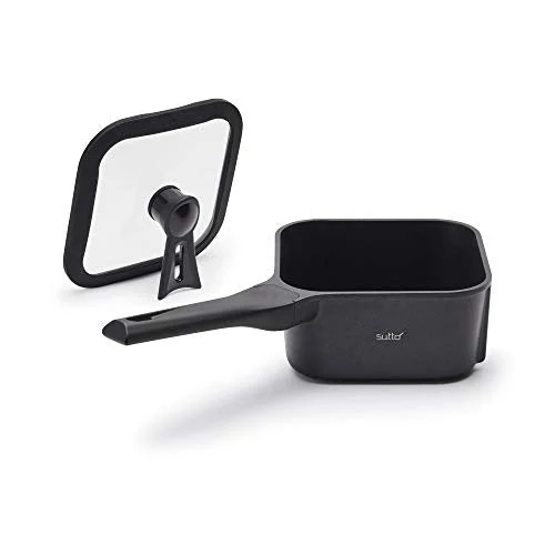 DOSHISHA Smart Frying Pan Sutto 16x8cm BK Non-Stick Cooking Surface