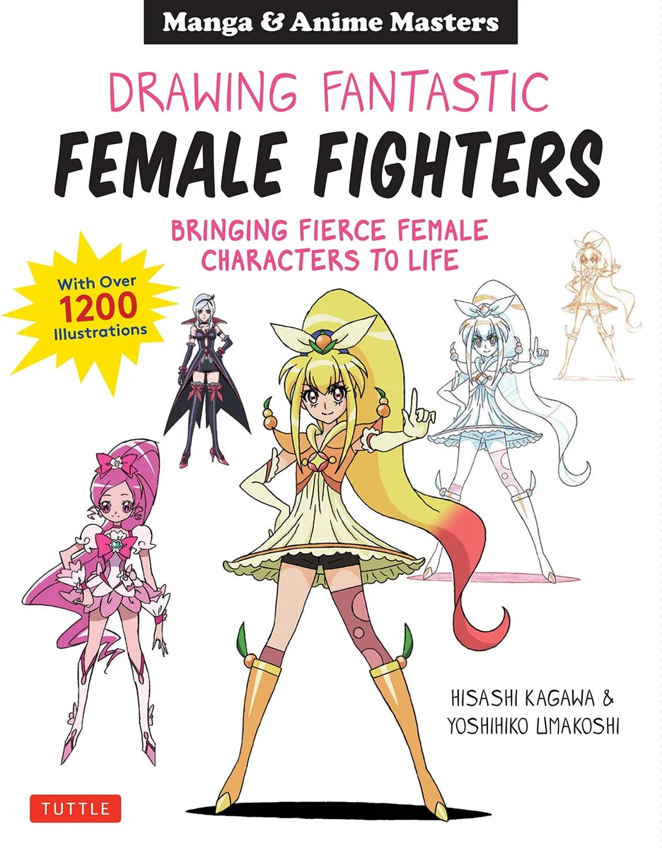 Kagawa & Umakoshi, Guida all'Arte di Combattimento Femminile, 1200 Illustrazioni - WAFUU JAPAN