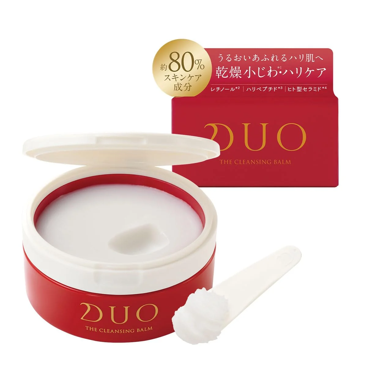 Duo Balsamo Detergente Idratante Anti-Invecchiamento 90g Rosso