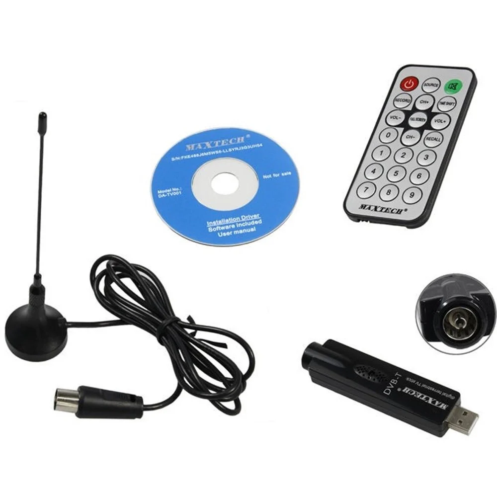 DVB TV USB MINI DIGITALE TERRESTRE REGISTRATORE PC DESKTOP NOTEBOOK COASSIALE - MaxTech