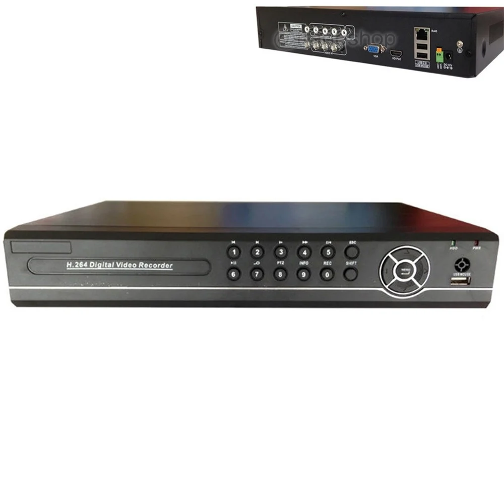 DVR AHD NVR HDMI 4 CANALI VIDEOSORVEGLIANZA REGISTRA AUDIO LAN 3G REMOTO A9204N - TrAdE Shop Traesio