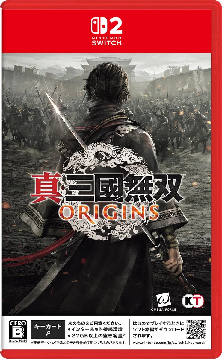 Dynasty Warriors Origins per Nintendo Switch 2 Key Card - KT