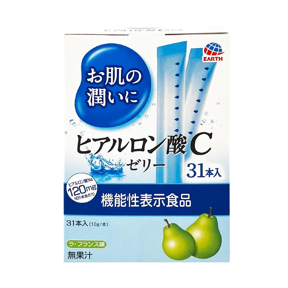 Earth C Jelly alla La France 31 stick da 10g con acido ialuronico e collagene