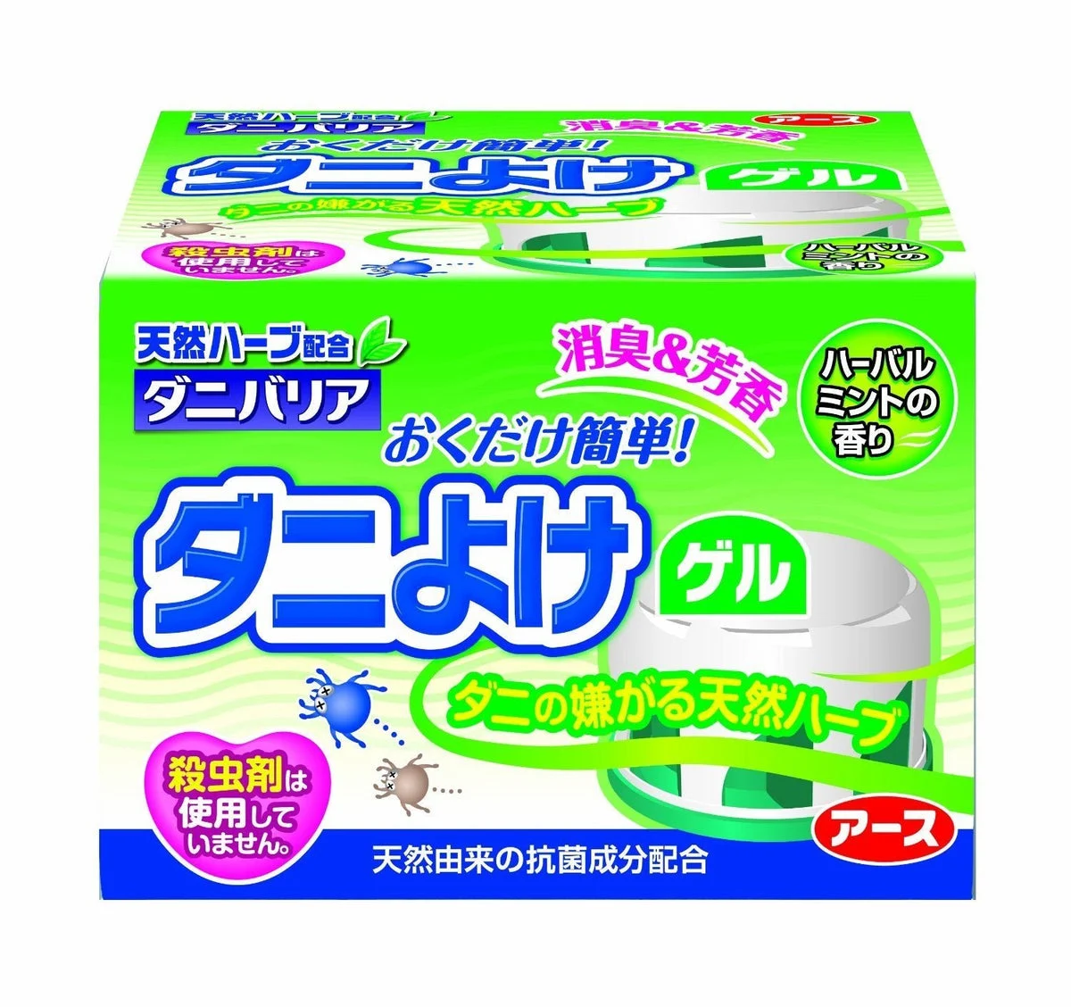 Earth Chemical gel barriera antiacari alle erbe naturali 110 g 1 pz