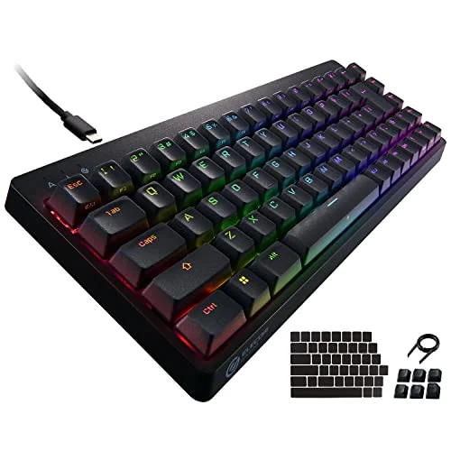 ELECOM Tastiera da Gioco V-custom VK300C Meccanica Tenkeyless RGB Nero