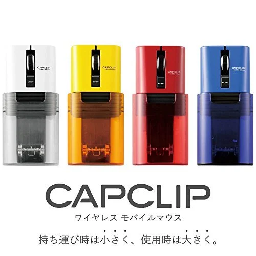 Elecom Mouse CAPCLIP Bluetooth (iOS Compatible) S Size Small 3 Button