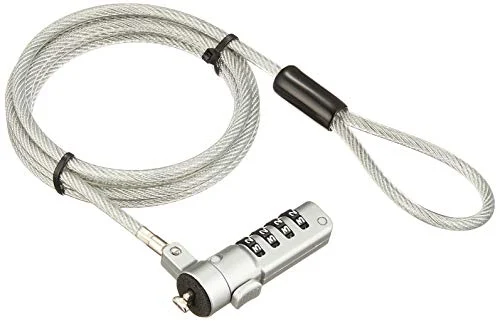 ELECOM Sicurezza Filo Compatto Rotazione 90 Gradi ESL-37I