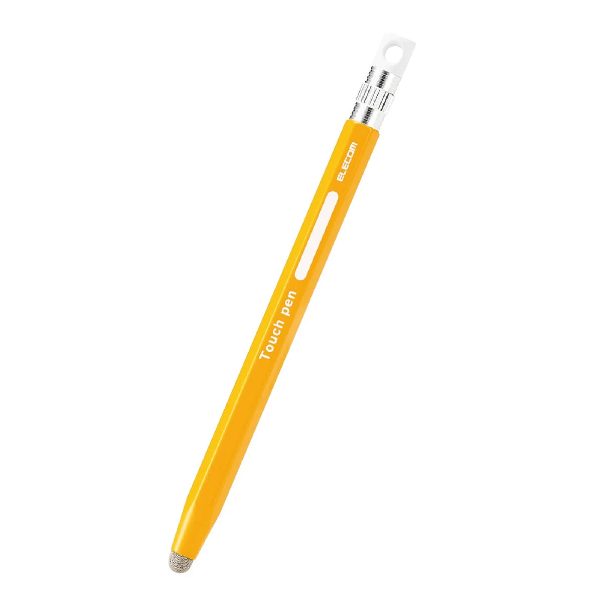 ELECOM Stylus Pencil Type for Children Replaceable Nib Yellow P-TPENSEYL
