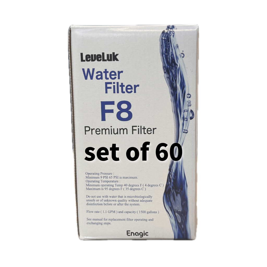 Enagic filtro acqua F8 per Leveluk KANGEN8 set 60 pezzi