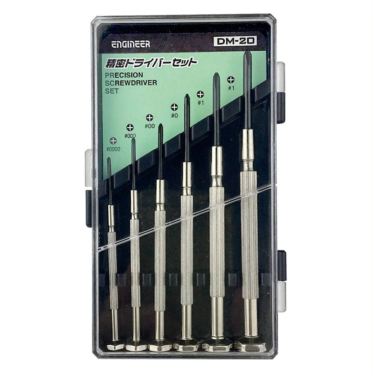 Set di Cacciaviti di Precisione 6 Pezzi DM-20 per Orologi e Occhiali