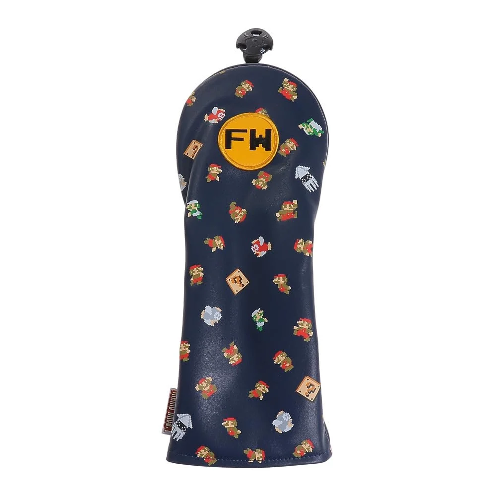 Enjoy Caddie Bag copritesta fairway Super Mario Bros SBHF002 blu navy