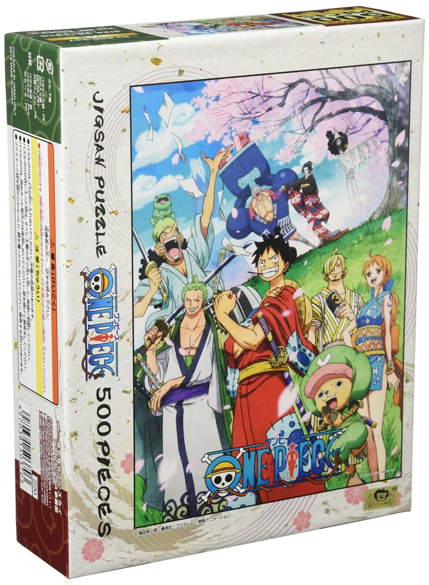 ENSKY Puzzle 500 Pezzi ONE PIECE WANOKUNI 38x53cm