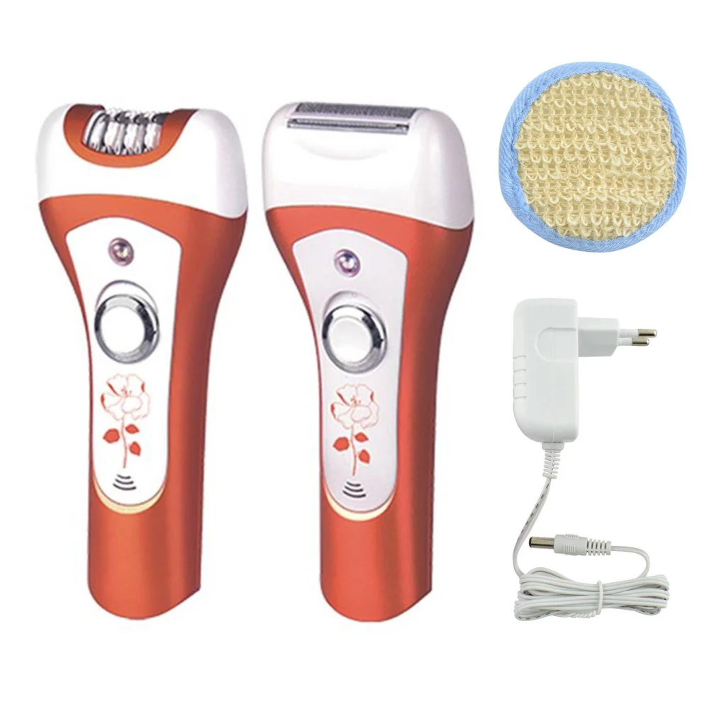 EPILATORE DEPILATORE RASOIO DONNA SILKEPIL 2IN1 GAMBE CORPO 2 LAME SCRUB 3057 - TrAdE Shop Traesio