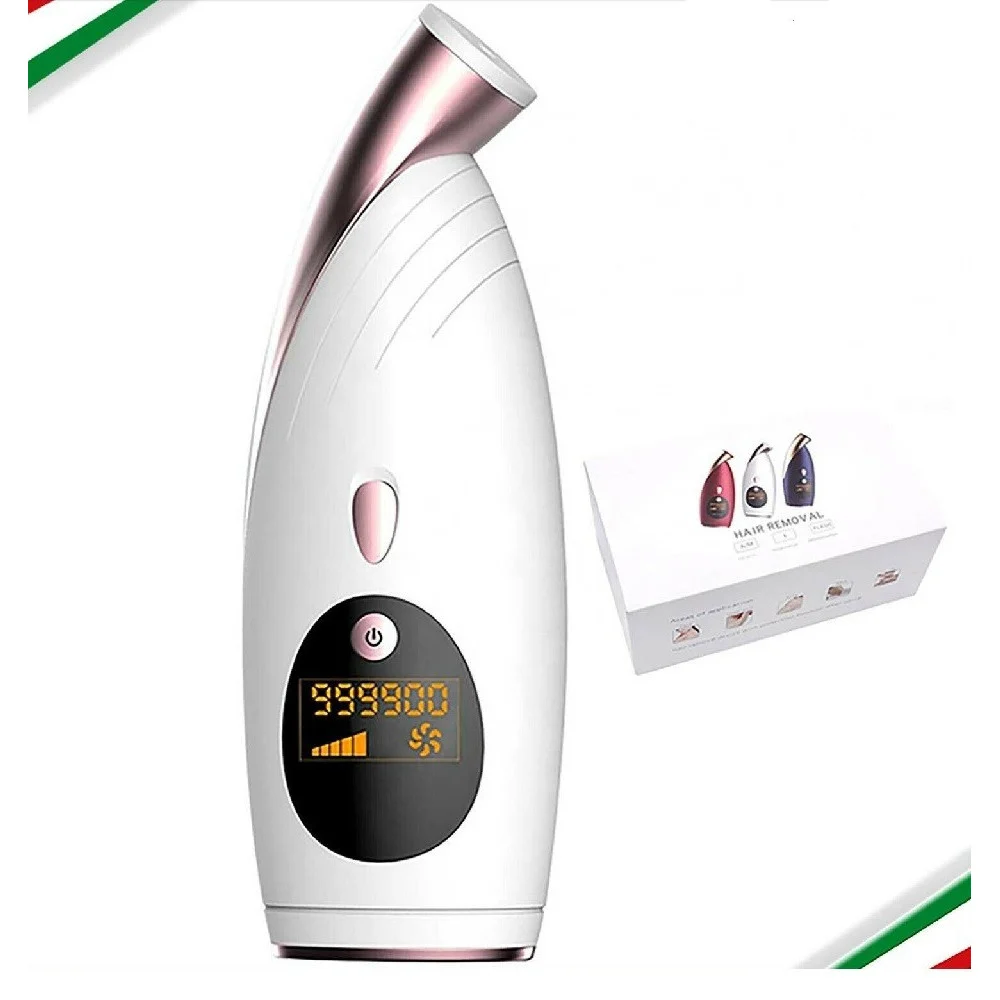 EPILATORE LASER LUCE PULSATA DEPILAZIONE PERMANENTE DEFINITIVA DEPILAZIONE D26 - Andowl