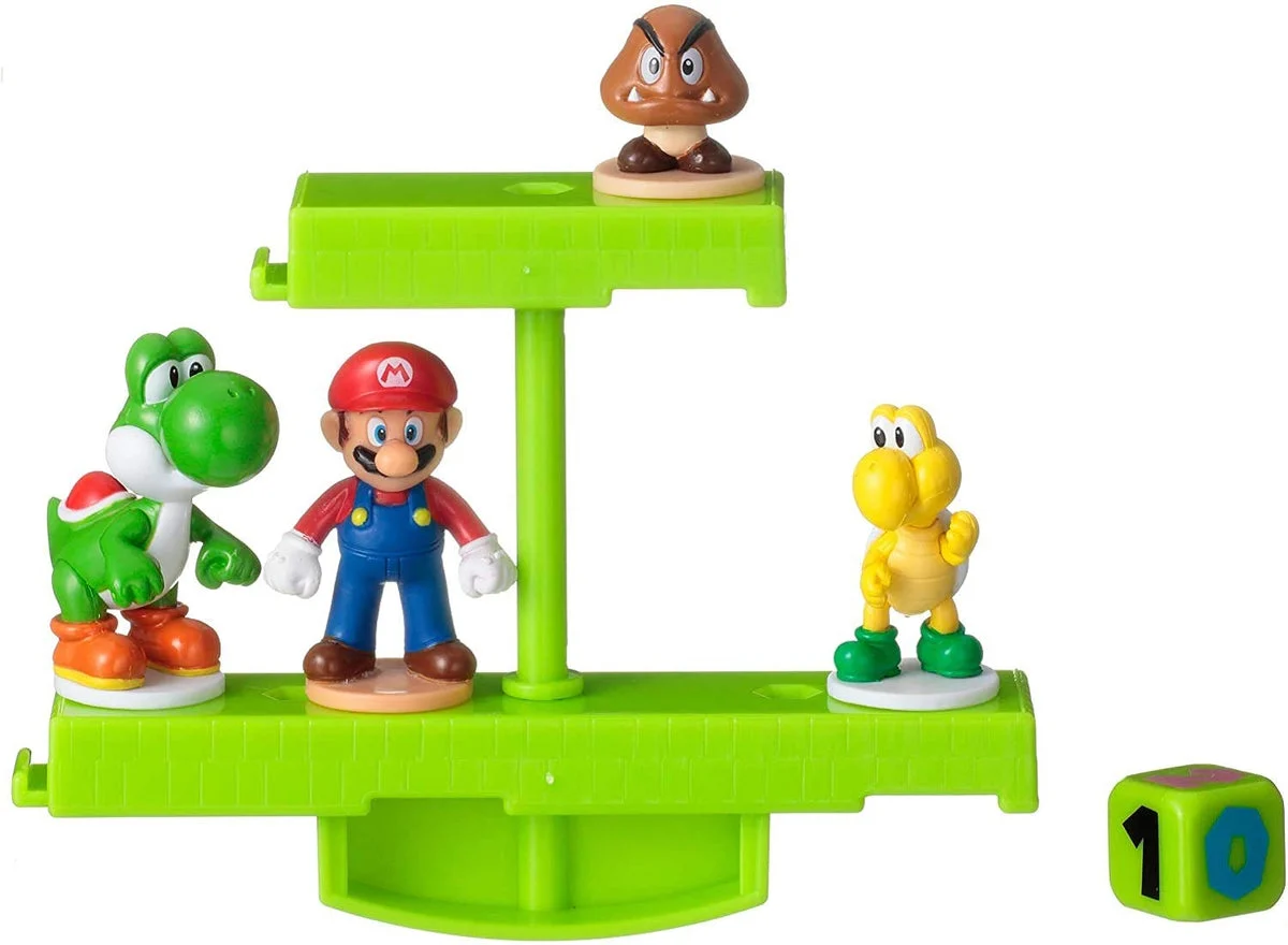 EPOCH Super Mario Balance World Game Jr Ground Stage gioco equilibrio 4+ 1-4 giocatori