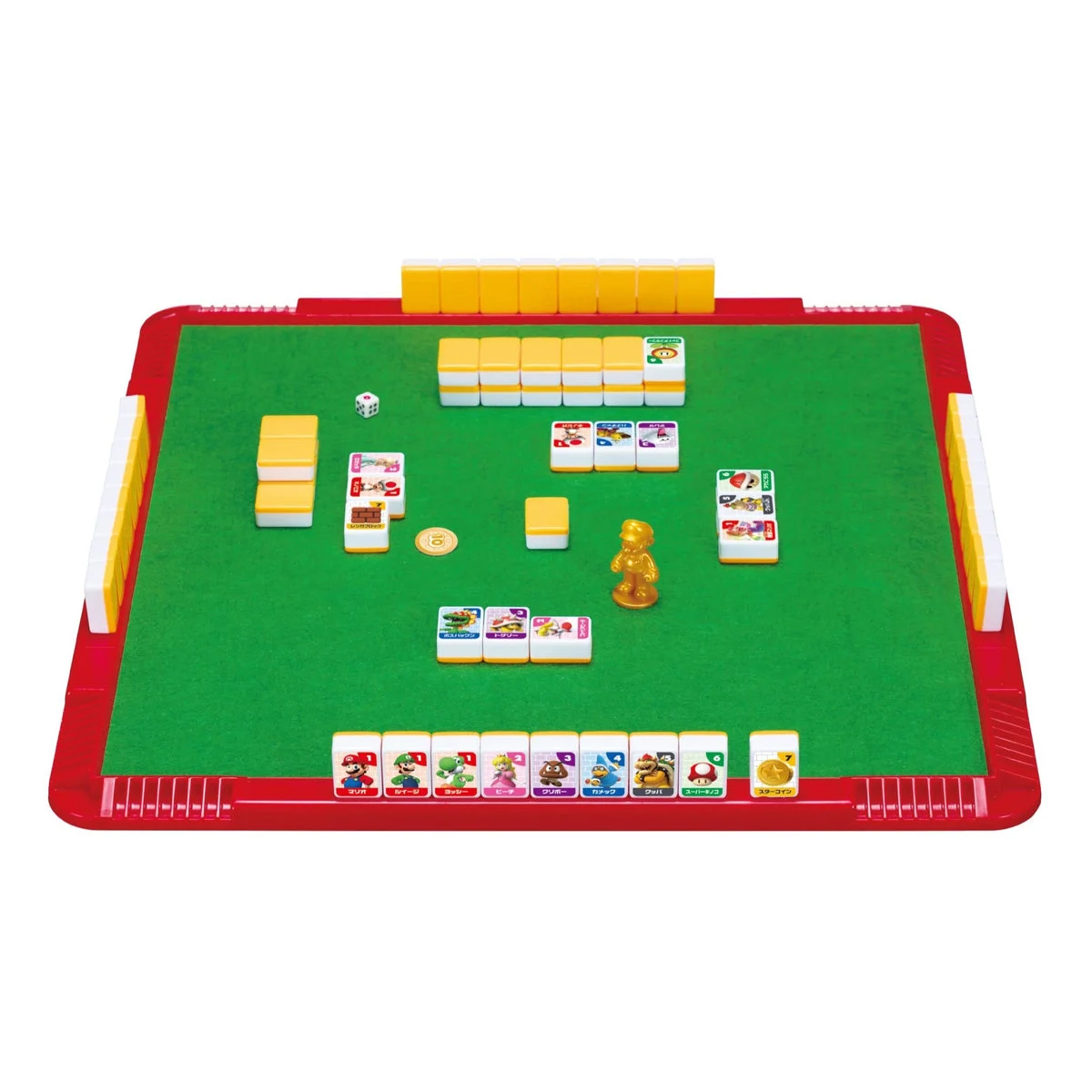 Epoch Super Mario Jara-Pon party game con Mario dorato e monete oro