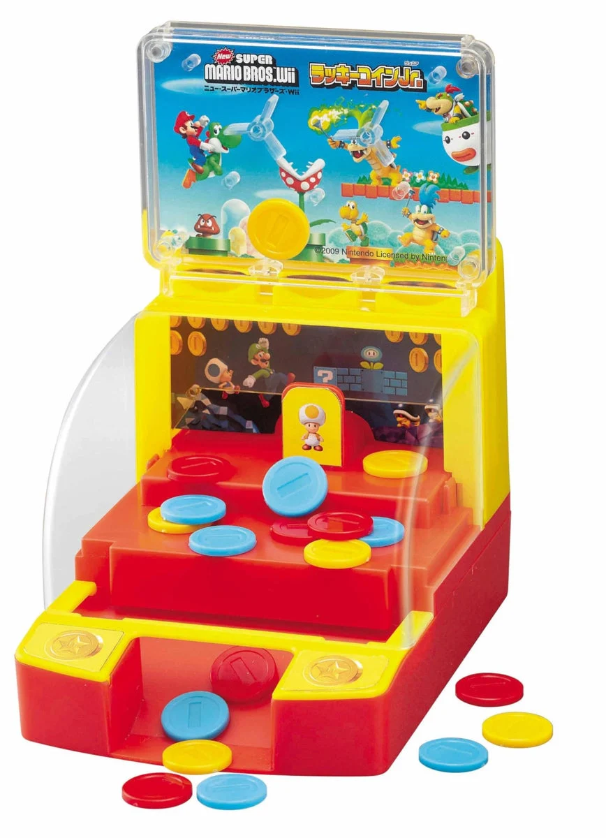 EPOCH Super Mario New Super Mario Bros Wii Lucky Coin Jr Toy (Ages 6+)