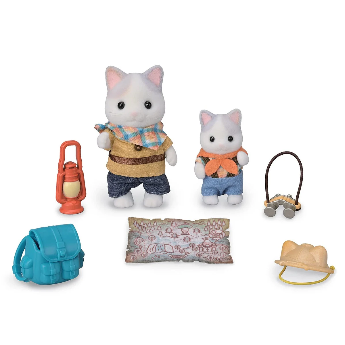 EPOCH Set Avventura Pounding Sylvanian Families - Rateneko Siblings Dollhouse