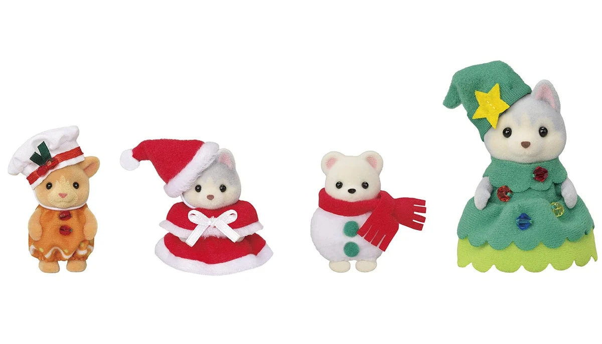 EPOCH Sylvanian Families Seasonal Happy Christmas Friends Se-208