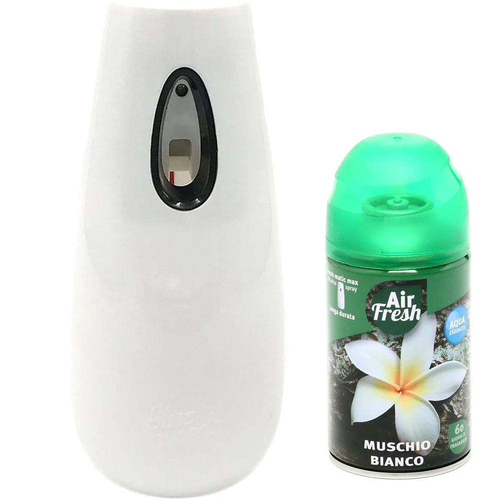 EROGATORE DIFFUSORE AUTOMATICO AROMI AMBIENTE CASA + RICARICA DEODORANTE 250ml - TrAdE Shop Traesio