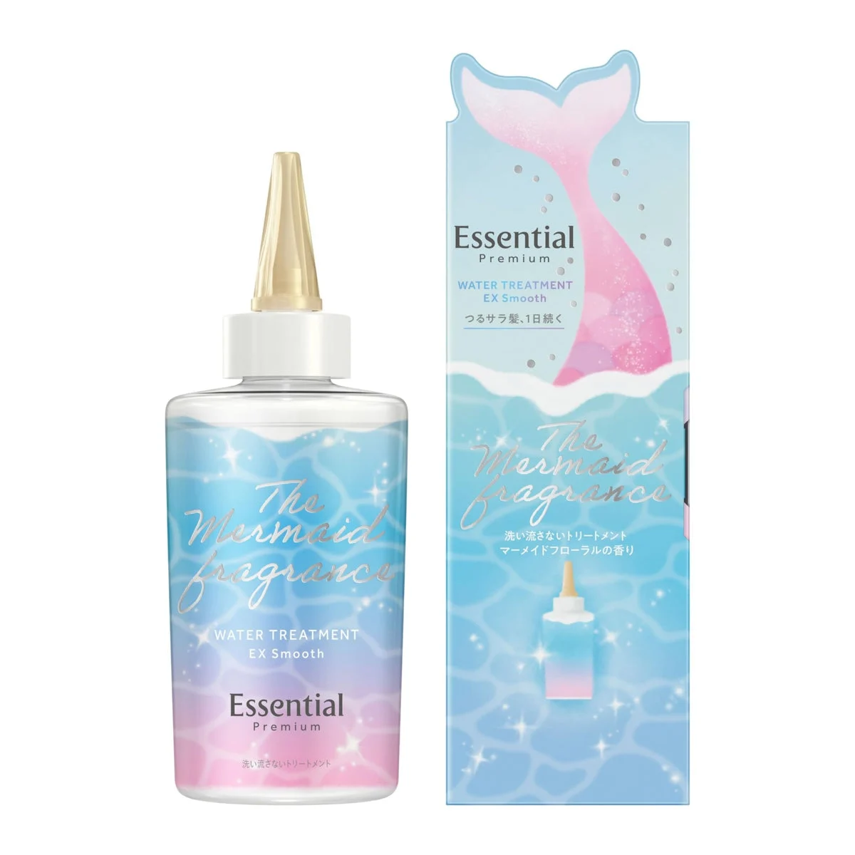 Essential Premium Water Treatment EX Smooth Mermaid Floral Fragrance 200ml - Kao