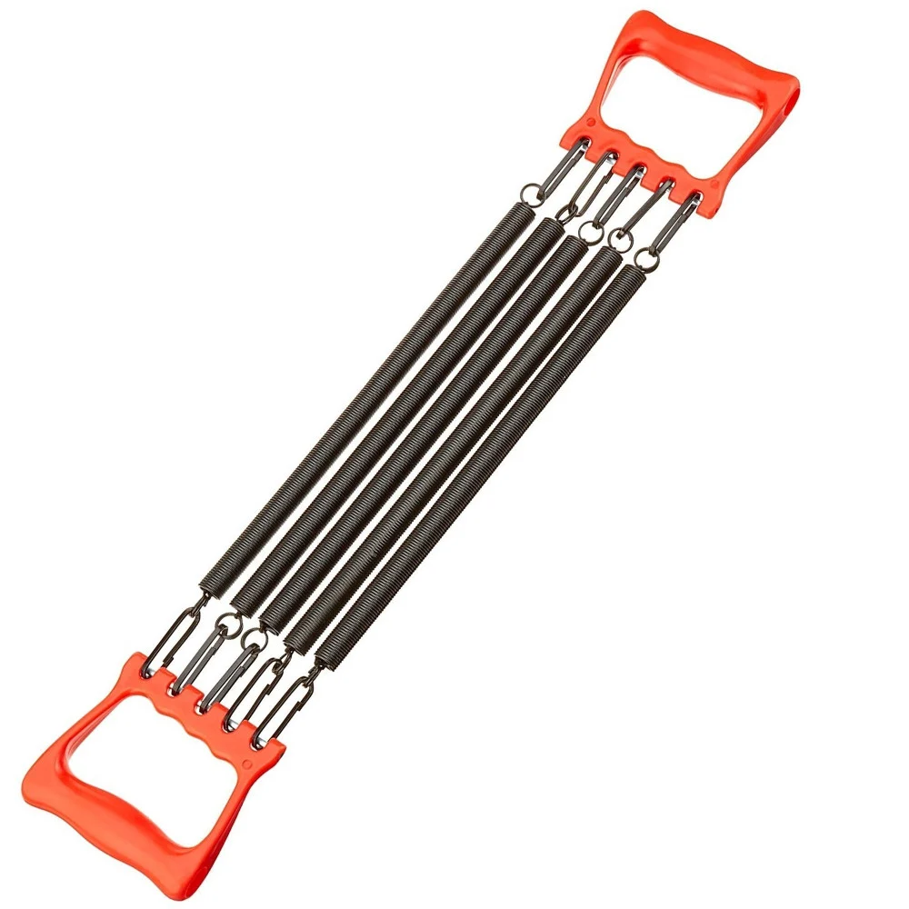 ESTENSORE DOPPIA MANIGLIA ELASTICO MOLLA 5 MOLLE PALESTRA SPORT FITNESS 30 CM - TrAdE Shop Traesio