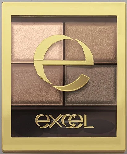 excel Skinny Rich Shadow SR04 (Smoky Brown) Palette Eye Shadow