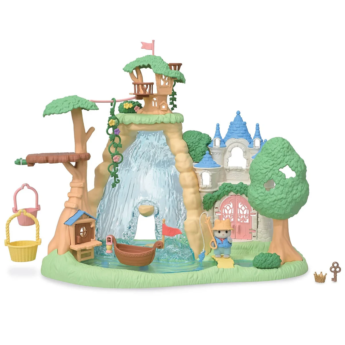 Family Trip House Big Waterfall Secret Forest Cor 75 EPOCH - Sylvanian Families