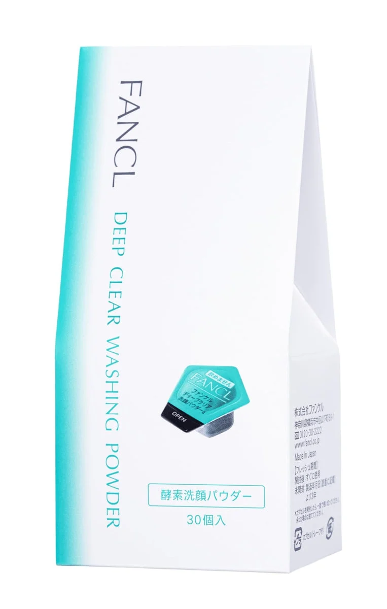FANCL Deep Clear Enzyme Face Wash Powder 30 Pack Pore Cleansing