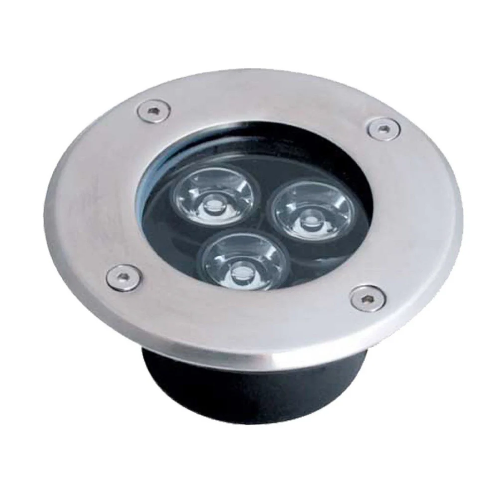 FARETTO 3W 3 LED INCASSO PAVIMENTO FARO GIARDINO CALPESTABILE IP68 SEGNAPASSO - TrAdE Shop Traesio