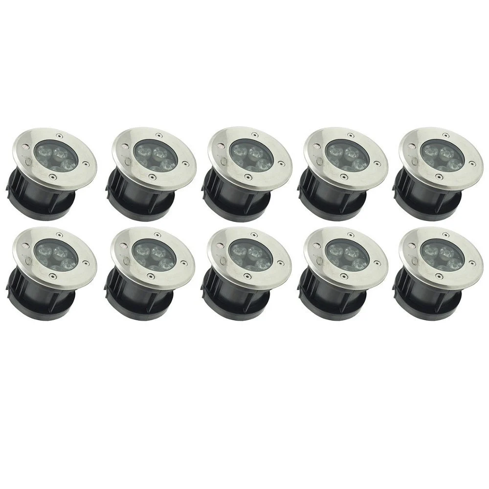 FARETTO DA ESTERNO 5LED 5W 10 PZ LUCE FREDDA SEGNAPASSI SEGNAPASSO GIARDINO DR - TrAdE Shop Traesio