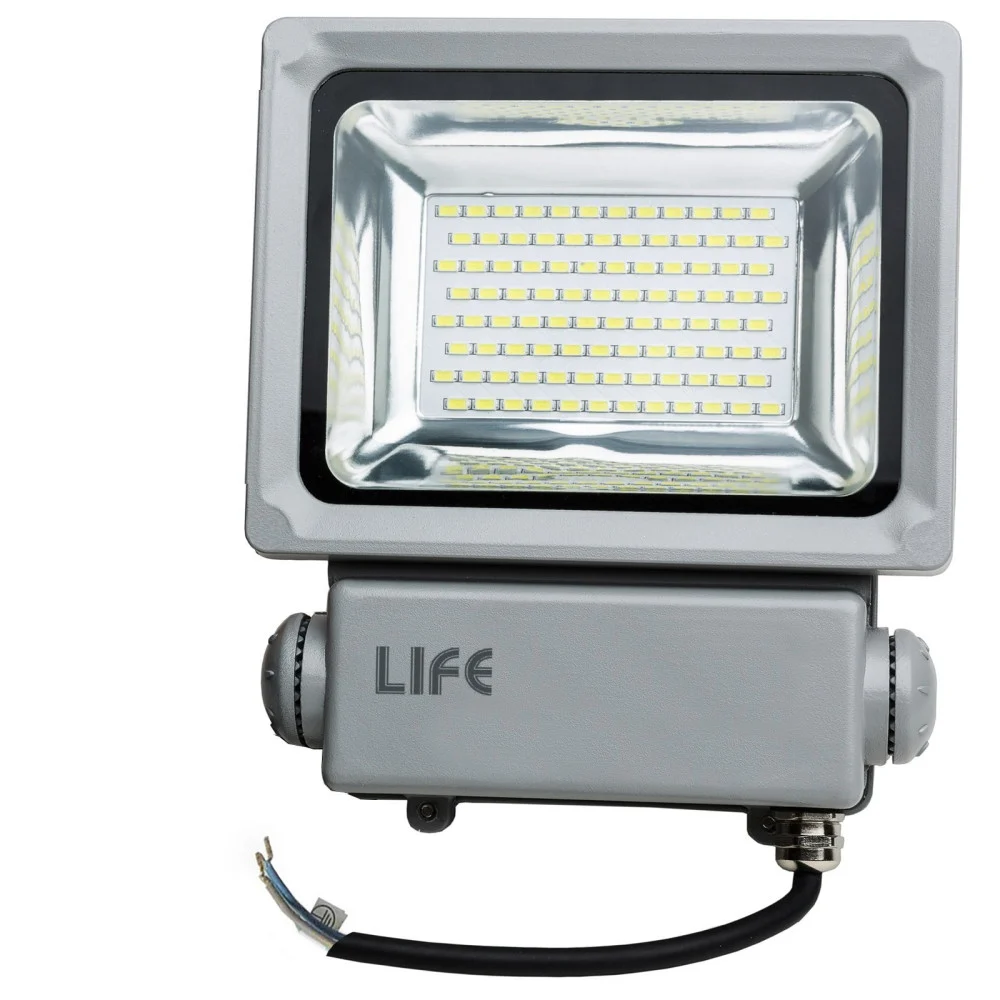 FARETTO FARO LED GH1 50 WATT 4400 LUMEN PER ESTERNO LUCE BIANCA FREDDA - TrAdE Shop Traesio