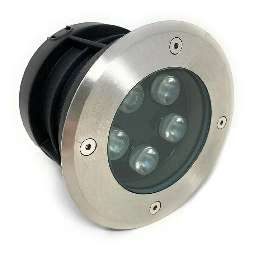 FARETTO INCASSO 5 W CALPESTABILE SEGNAPASSO ESTERNO LUCE 6500K 3000K 4000K ES08-5