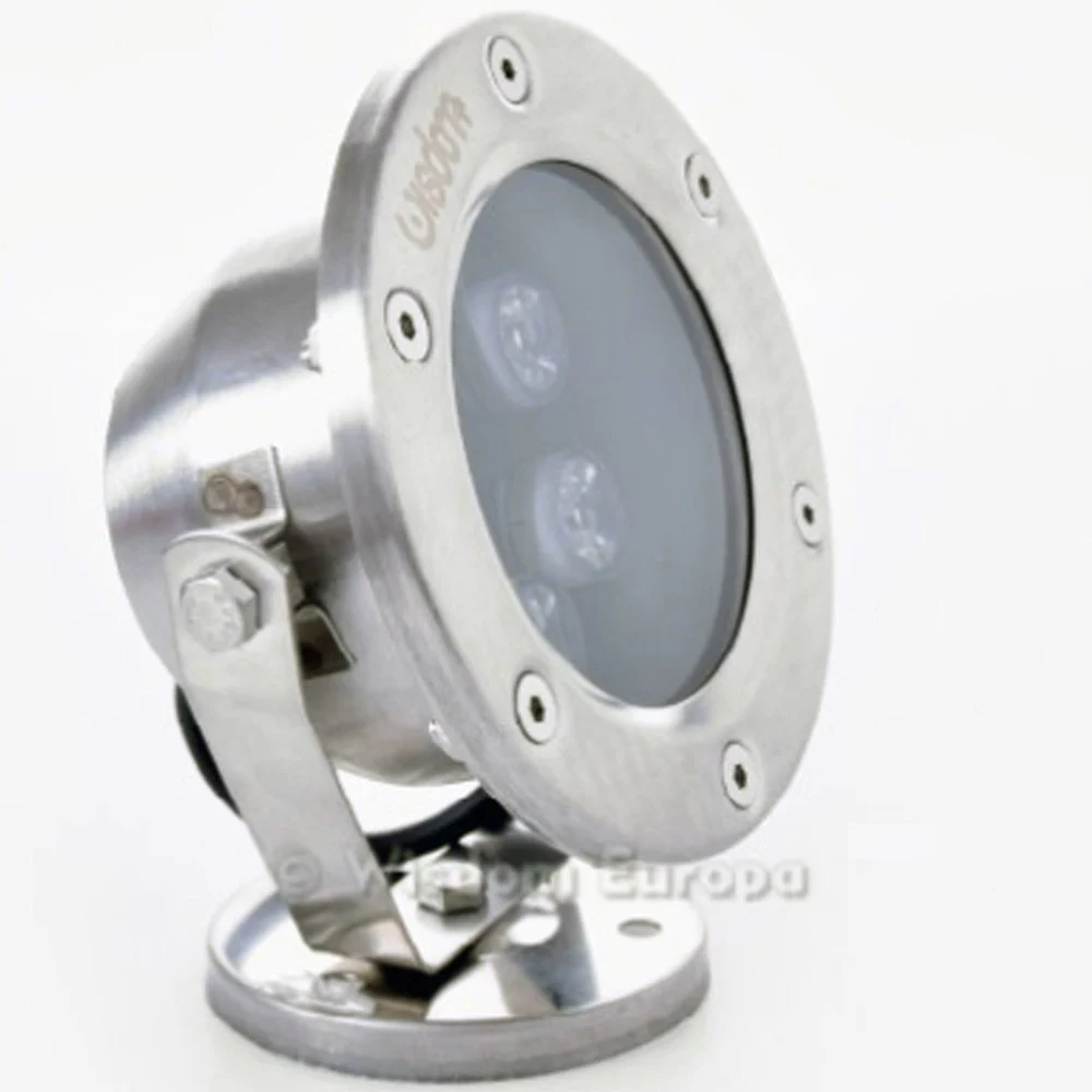 FARETTO SPOT LIGHT PER ESTERNO DA GIARDINO 6 WATT LUCE CALDA FREDDA VERDE RGB - TrAdE Shop Traesio