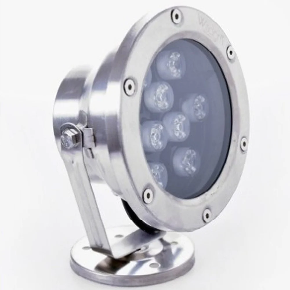 FARETTO SPOT LIGHT PER ESTERNO DA GIARDINO 9 WATT LUCE CALDA FREDDA VERDE RGB - TrAdE Shop Traesio
