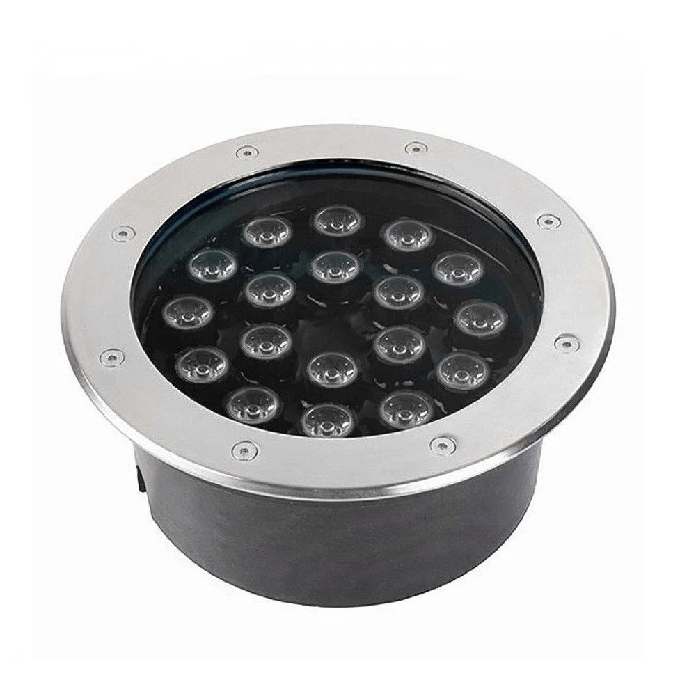 Faro a incasso pavimento 18w Faretto giardino esterno led calpestabile IP68 18W - TrAdE Shop Traesio