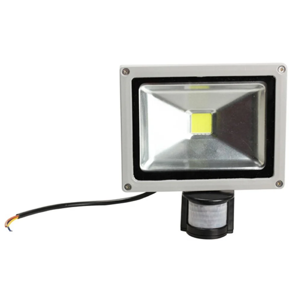 FARO DA 20W CON SENSORE DI MOVIMENTO FARETTO A LED LUCE BIANCA 220V - TrAdE Shop Traesio