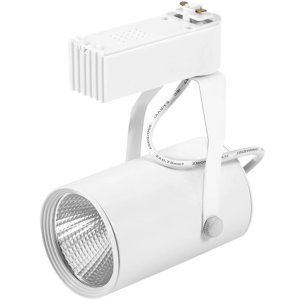 FARO FARETTO COB LED TRACK BINARIO SNODABILE LUCE FREDDA CALDA SOFFITTO 10W 40W - TrAdE Shop Traesio