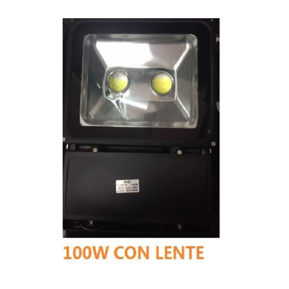 FARO FARETTO LED COB GIOVE IP66 LENTE 100 W WATT SPOT LAMPADA LUCE FREDDO FREDDA - TrAdE Shop Traesio