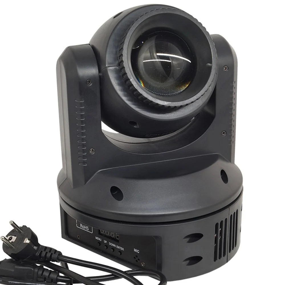 FARO FARETTO LED RGB TESTA ROTANTE EFFETTI DISCO DJ LUCE FLASH STROBO LIGHT - TrAdE Shop Traesio