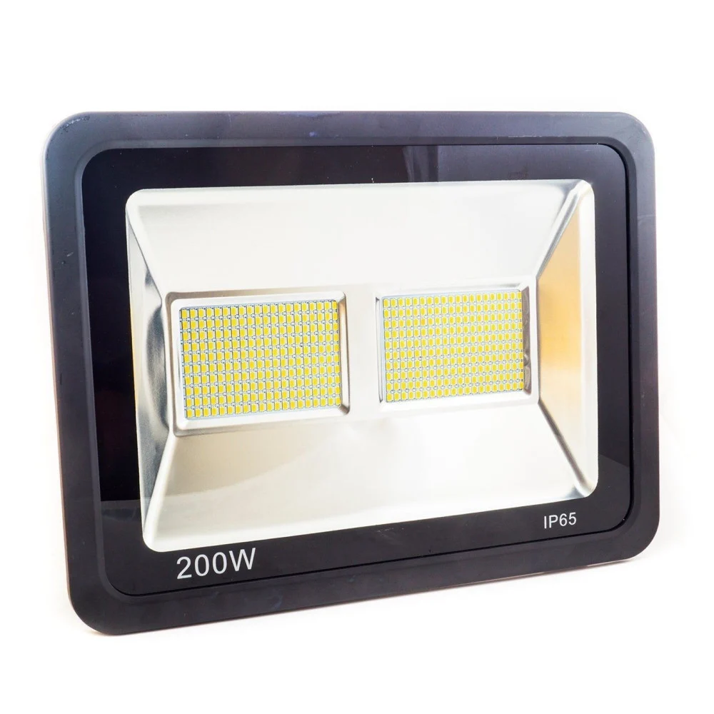 FARO FARETTO LED SMD DOPPIA PIASTRA LUCE LAMPADA 200 W WATT IP65 220V 1800LMN - TrAdE Shop Traesio