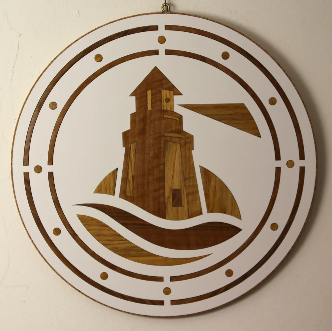 faro in legno - Arredamento marinaresco