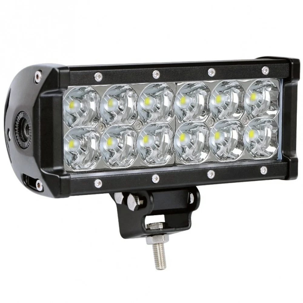 FARO LAMPADA SUPPLEMENTARE IP67 TY- 36W 12 LED 6000K PROFONDITÀ SUV FUORISTRADA