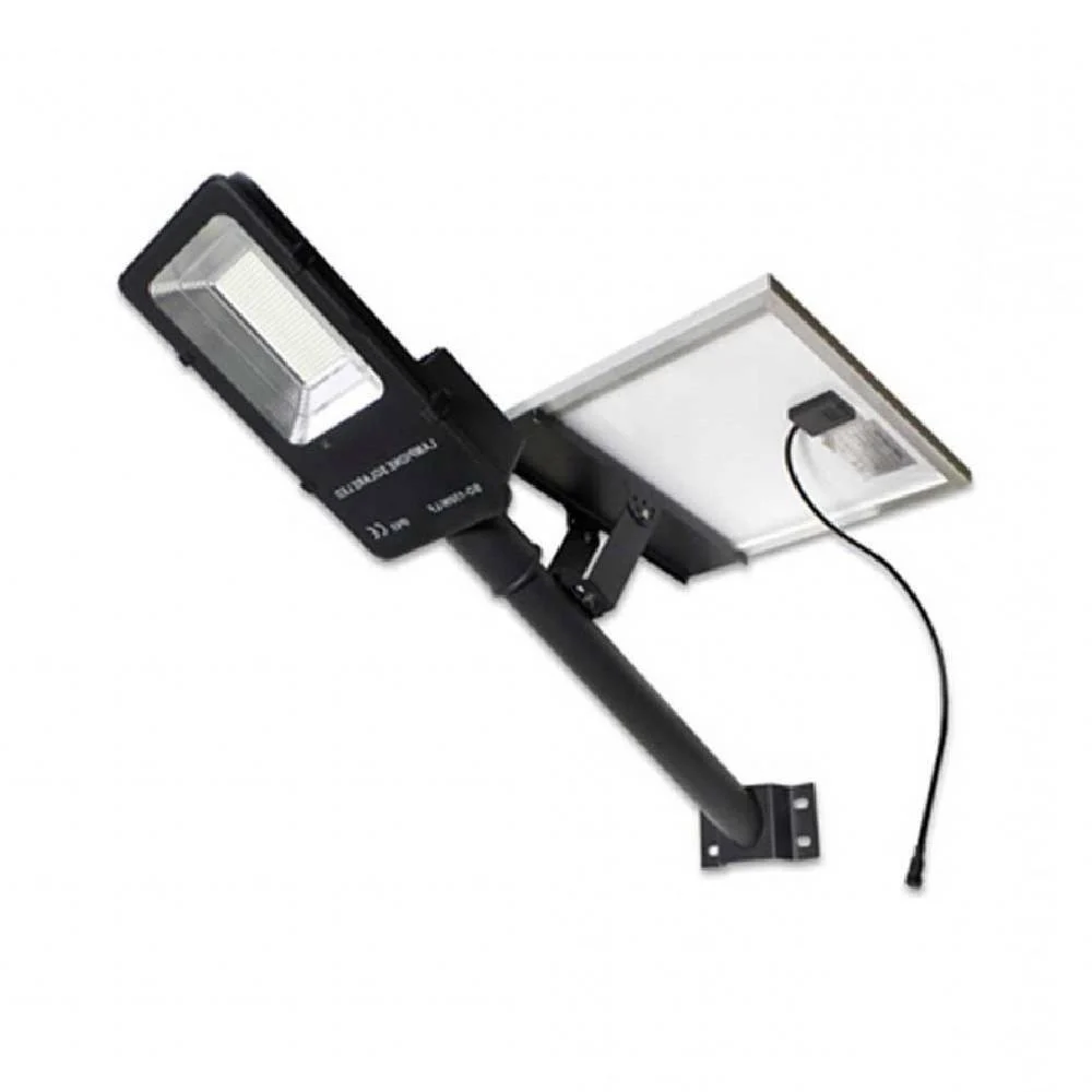 FARO LED LAMPIONE 200W CON PANNELLO ENERGIA SOLARE KIT STAFFA INCLUSO SO-200W-LF