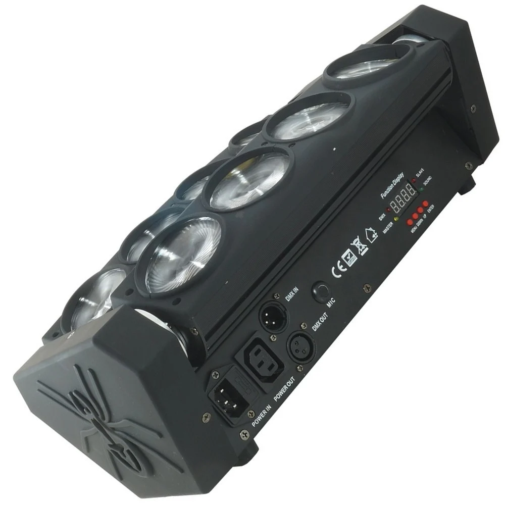 FARO LED STROBO RGBW DOPPIA COLONNA ROTANTE CREE BEAM LIGHT DISCOTECA DMX512 - TrAdE Shop Traesio