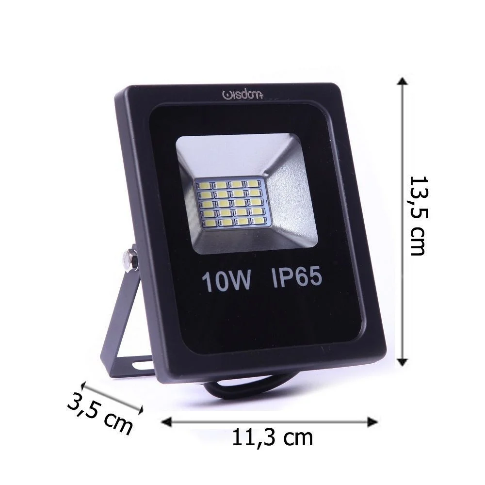 FARO PROFESSIONALE A LED 5730 PER ESTERNO IP65 WISDOM 10W 2 EFFETTIVI