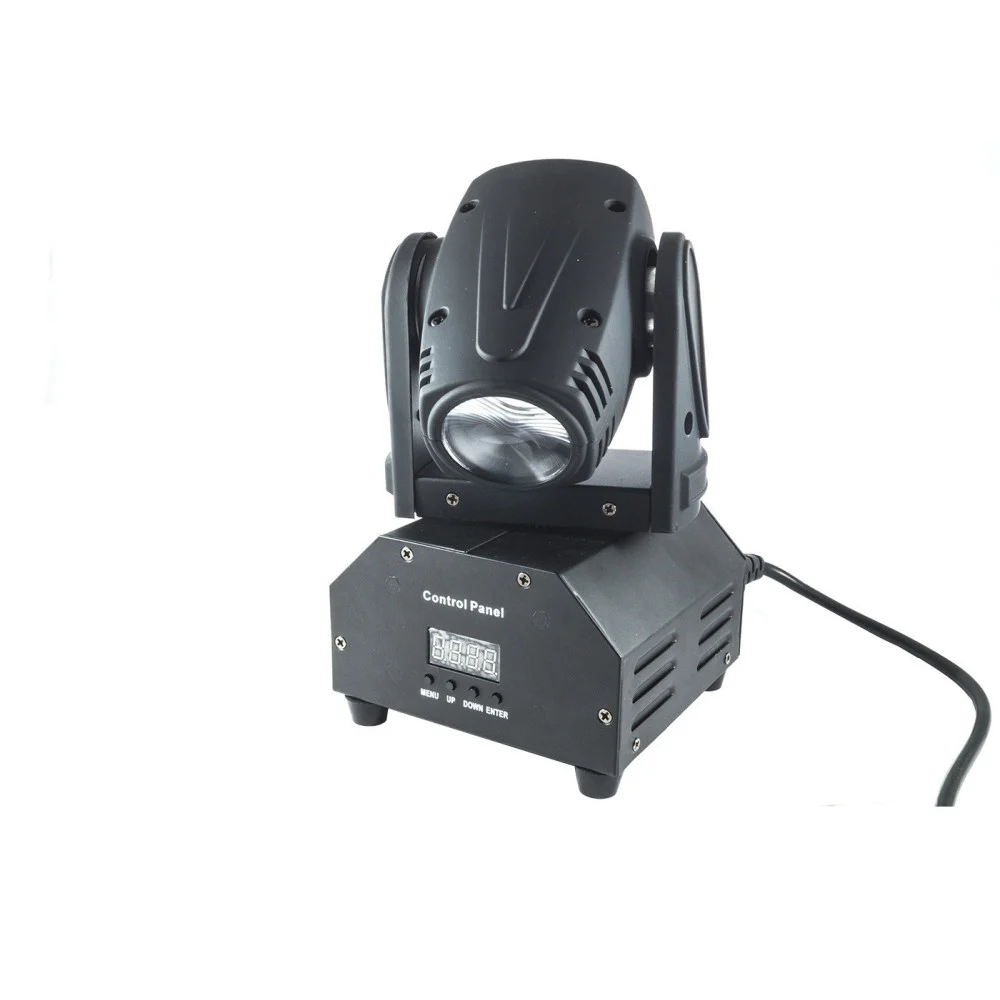 FARO PROIETTORE 1 LED RGB TESTA ROTANTE EFFETTI DISCO DJ LUCE FLASH COLOR LED - TrAdE Shop Traesio